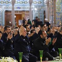 برگزاری آیین معنوی شمع‌گردانی خادمان حرم حضرت معصومه(س)