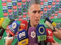 مربی گل گهر: با پرسی که در نیمه اول در نظر گرفتیم بازی را به نفع خودمان کردیم