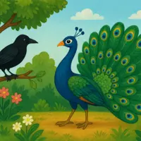 زاغچه‌ای با رؤیای طاووس شدن