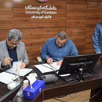 امضای تفاهم‌نامه همکاری بین دانشگاه کردستان و اداره کل منابع طبیعی و آبخیزداری استان