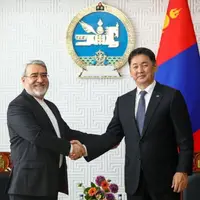 دیدار رحمانی‌فضلی با رئیس‌جمهور مغولستان