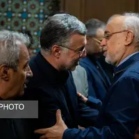 مراسم ترحیم پدر همسر وزیر بهداشت