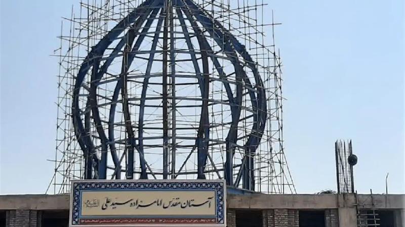«نذر کاشی»؛ پیوند قلب‌ها با گنبد امامزاده سید علی