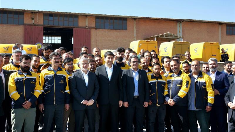 آیین احداث مرکز پردازش هوشمند پستی غرب و شمال غرب کشور برگزار شد