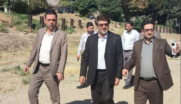بازدید نماینده مجلس از پروژه لایروبی زرینه‌رود