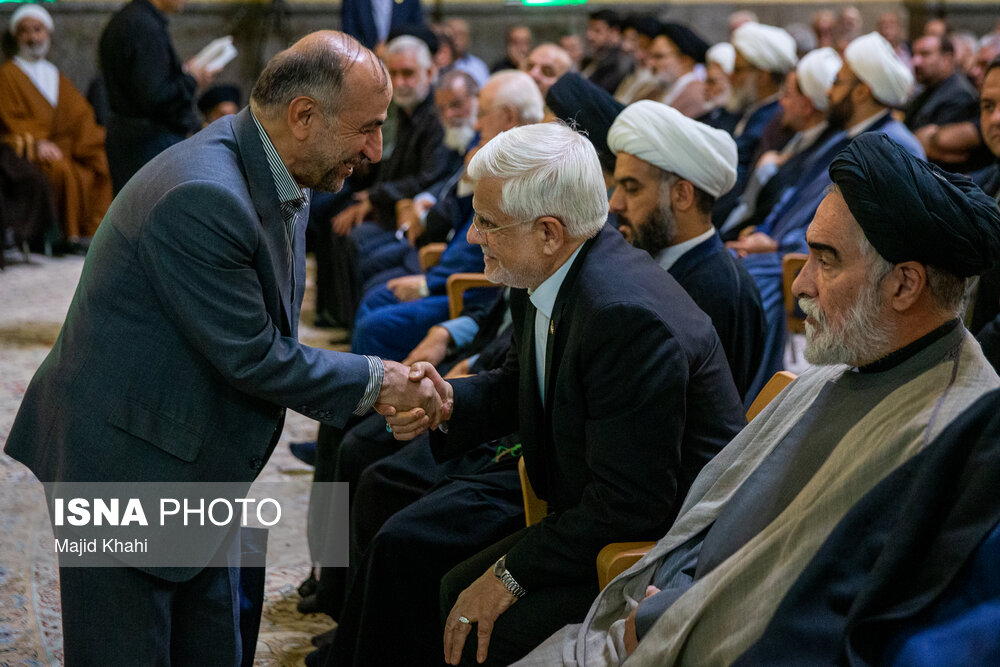 عکس/ مراسم ختم همسر آیت‌الله سیستانی در تهران