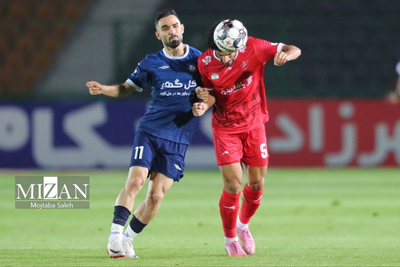 تصاویری از بازی پرسپولیس و گل‌گهر سیرجان  