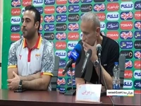گل‌محمدی: از نتیجه راضی نیستم، ما برد میخواستیم