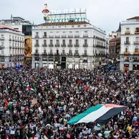 تجمع حامیان فلسطین در اسپانیا