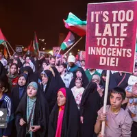 عکس/ سومین اجتماع سراسری فریاد فلسطین