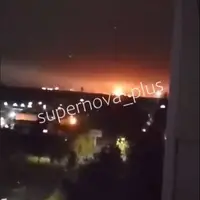 حمله اوکراین به پالایشگاه نفت روسیه در لنینگراد