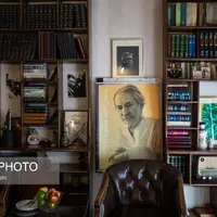 دفتر کار احمد محمود، نویسنده برجسته معاصر در نارمک تهران