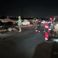 تصادف مرگبار در جاده فردوسی مشهد