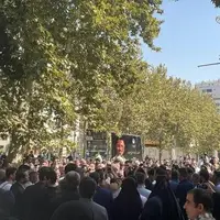 مراسم وداع با محمد امین کلاته دانشجوی نخبه دانشگاه تهران 