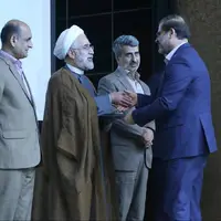 آیین تودیع و معارفه دادستان عمومی و انقلاب مرکز گیلان