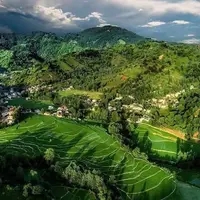«زمیدان»، یکی از زیباترین روستاهای استان گیلان