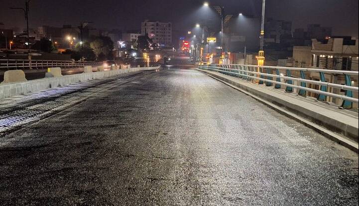 افتتاح پل شهدای نهضت‌آباد اهواز