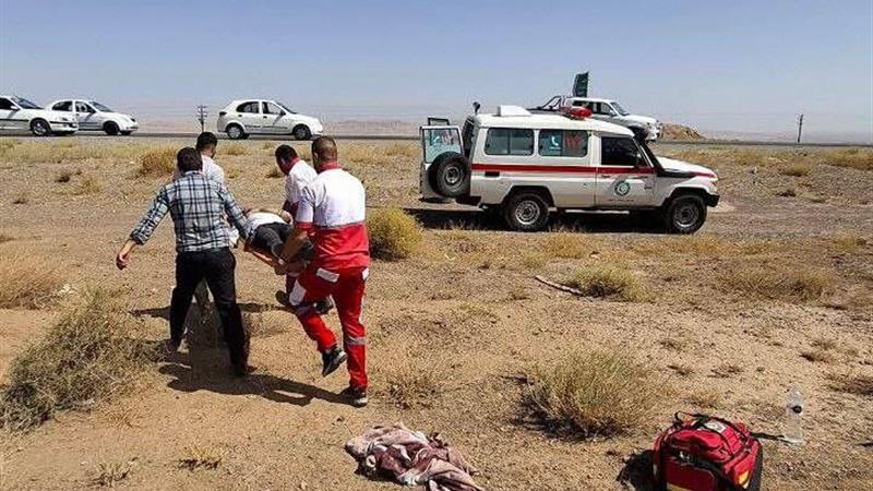 حادثه رانندگی در جاده آشتیان - اراک یک کشته و یک مجروح برجای گذاشت