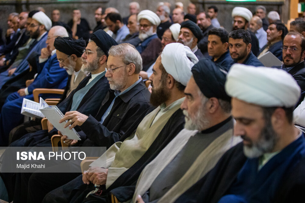 عکس/ مراسم ختم همسر آیت‌الله سیستانی در تهران