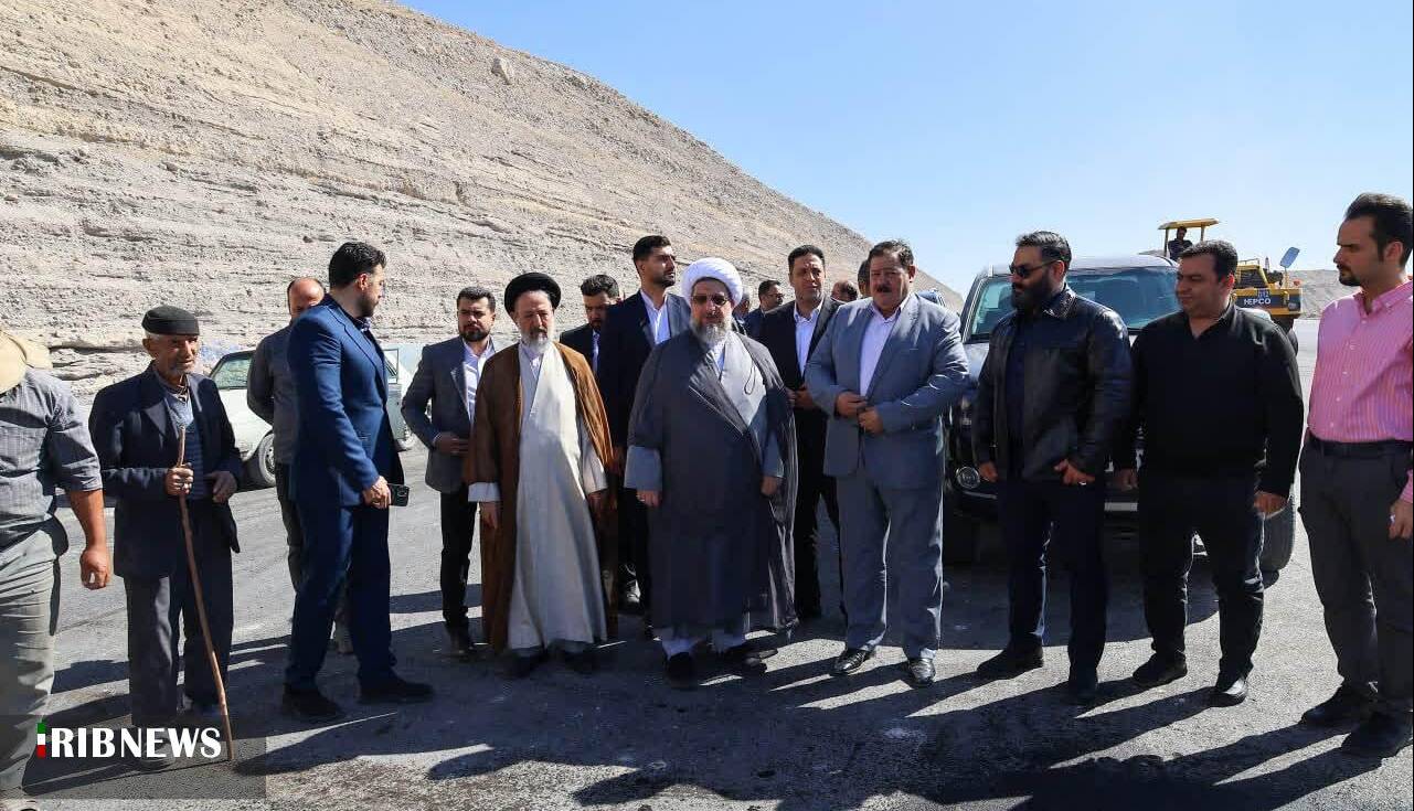 بازدید امام جمعه تبریز از آزادراه تبریز - ارومیه