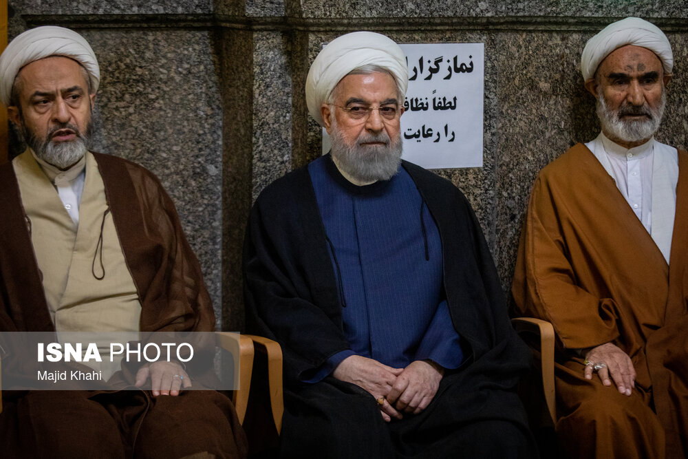 عکس/ مراسم ختم همسر آیت‌الله سیستانی در تهران