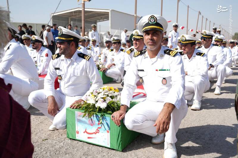  ورود پیکر ۴۴ شهید تازه تفحص شده از مرز شلمچه