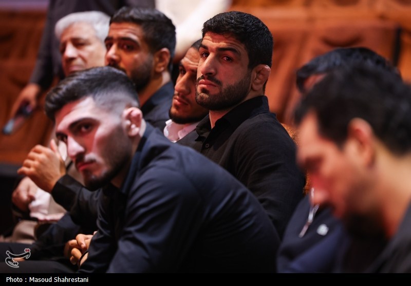 عکس/ مراسم تجلیل از ملی‌پوشان کشتی ایران 