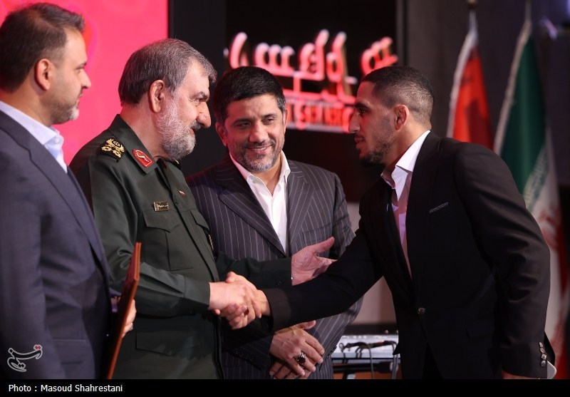 عکس/ مراسم تجلیل از ملی‌پوشان کشتی ایران 