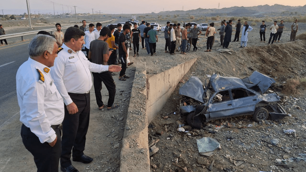 سرعت غیرمجاز در محور کهنوج جان 2 راننده را گرفت