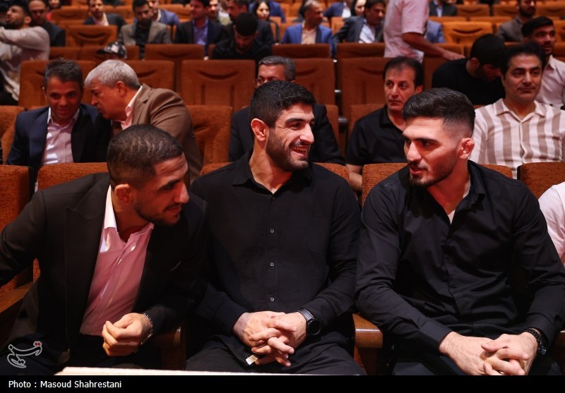 عکس/ مراسم تجلیل از ملی‌پوشان کشتی ایران 
