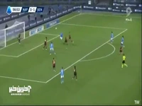 گل اول ناپولی به جنوا توسط آنگیسا در دقیقه 57