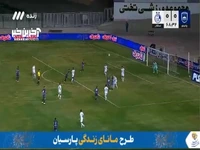 گل اول چادرملو توسط هادی حبیبی‌نژاد در دقیقه 69