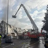 آتش سوزی مشکوک یک کارخانه مواد غذایی در فلسطین اشغالی 