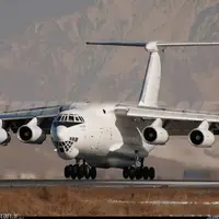 ایلیوشین IL-76 ؛ غول پرنده در فرودگاه فرانکفورت