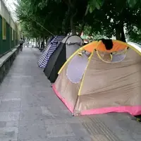 بازگشت پدیده چادر زدن همراهان بیمار