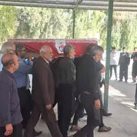 فیلم/ پیکر جانباز شهید «آقامراد ابراهیمی» در گیلانغرب تشییع شد