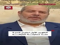 رئیس هیأت مذاکره کننده حماس برای اولین بار پس از ترور نافرجام در انظار عمومی ظاهر شد
