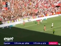 گل دوم سویا به بارسلونا توسط رومرو برنال در دقیقه 37