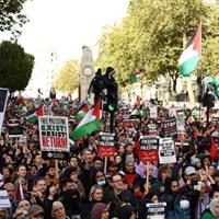 بازداشت ۵۰۰ معترض حامی فلسطین در انگلیس