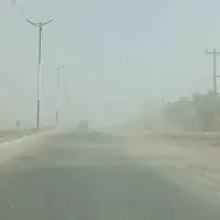 طوفان شن مدارس و ادارات فهرج را تعطیل کرد