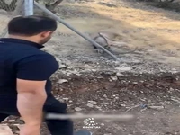 نجات بز کوهی گرفتار در میان حصار فلزی