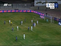 گل اول چادرملو توسط هادی حبیبی‌نژاد در دقیقه 69