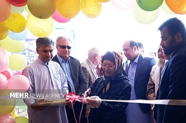 یک مدرسه ۶ کلاسه در مسکن مهر میرجاوه افتتاح شد