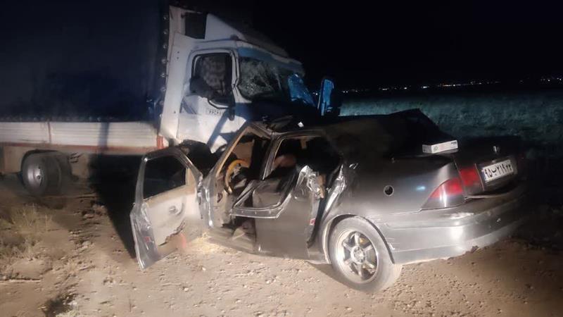 تصادف مرگبار خودرو حامل ۱۰ تبعه غیرمجاز در مرز تایباد