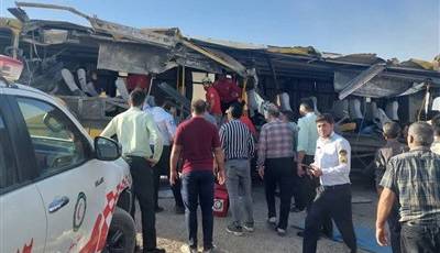 سومین دانشجوی تصادف اتوبوس دانشجویان جان باخت