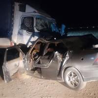 تصادف مرگبار خودرو حامل ۱۰ تبعه غیرمجاز در مرز تایباد