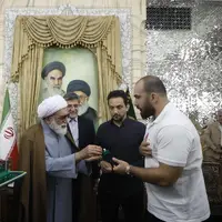 تقدیر از مدال آوران کشتی توسط تولیت آستان قدس رضوی