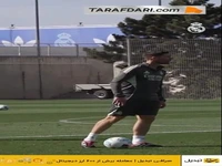 کلاس درس آقای مربی برای بازیکنان؛ کنترل توپ بی‌نظیر ژابی آلونسو در تمرینات رئال مادرید