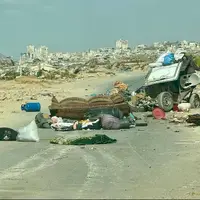 تصویر دلخراش از قتل‌عام یک خانواده در غزه توسط پهپاد اسرائیلی  