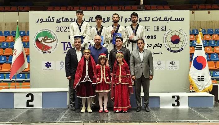 دومین طلای تکواندو آذربایجان شرقی رقم خورد